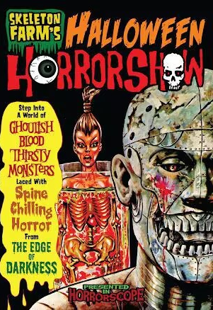 骷髅农场万圣节恐怖视频混音带